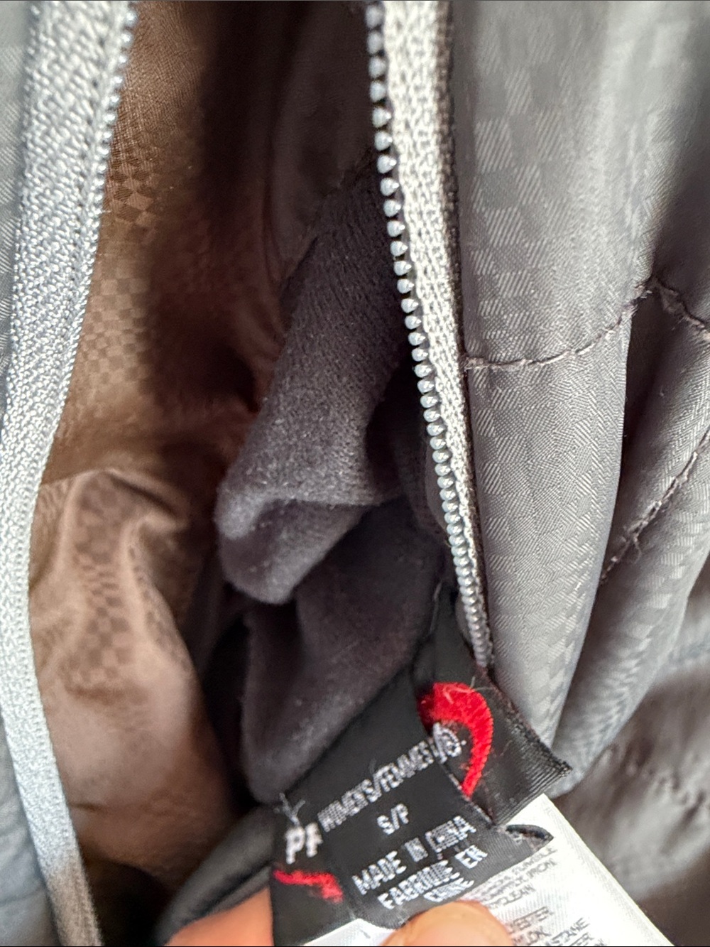 Mountain Hardwear Reversible Embroidered PrimaLoft Jacket Brown Gray Small - Picture 6 of 10